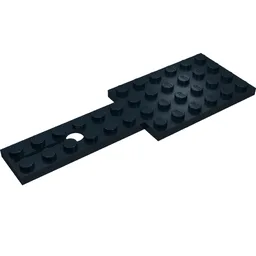Vehicle Base 4 x 12 for Steering Gear / Black