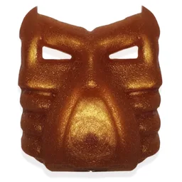 Large Figure Mask Krana Ca / Reddish Gold