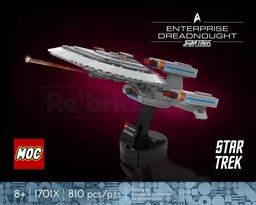 USS Enterprise Galaxy-X Dreadnought Midi Scale — Star Trek: The Next Generation/Star Trek Online