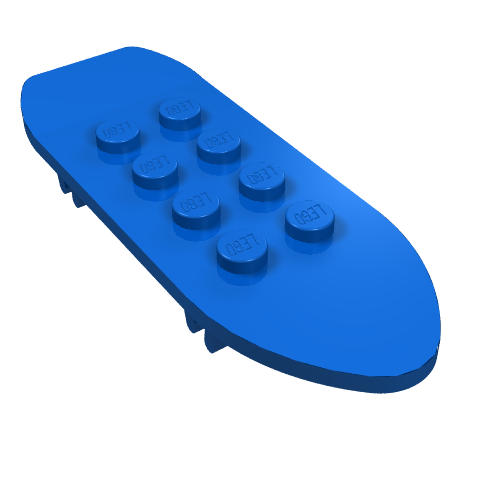 Lego Belville / Fabuland Skateboard / Blue