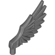 Animal / Creature Body Part, Wing Feathered / Dark Bluish Gray