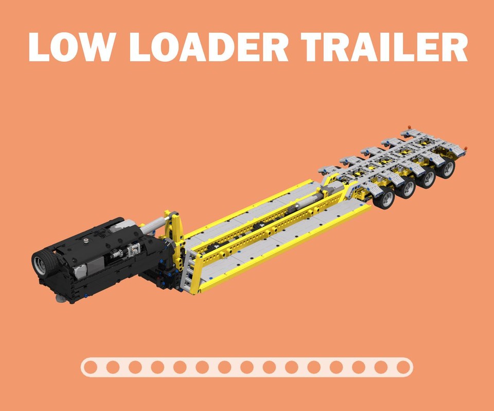 Lego Low loader trailer