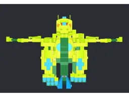 50th Build, viridescent dragon