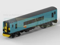 4-Wide Network Rail Class 153 Visual Inspection Unit Train