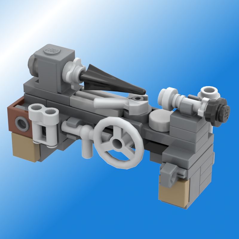 Lego Lathe
