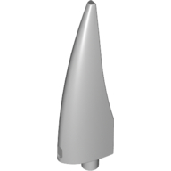 Lego Animal Body Part, Barb / Claw / Tooth / Talon / Horn, Large / Light Bluish Gray