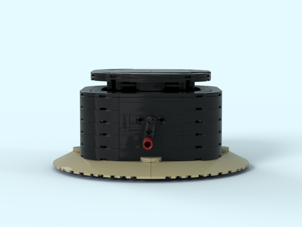 Lego Display Stand with a Turntable (manual)