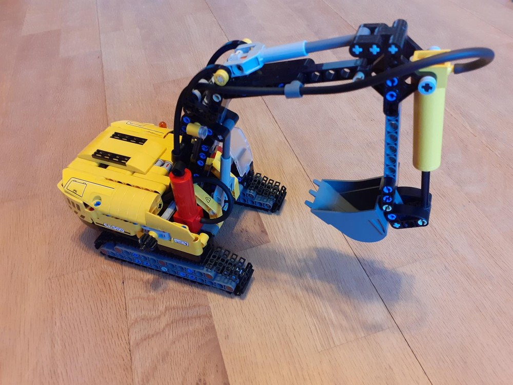 Lego 42121 Heavy duty excavator pneumatic extension
