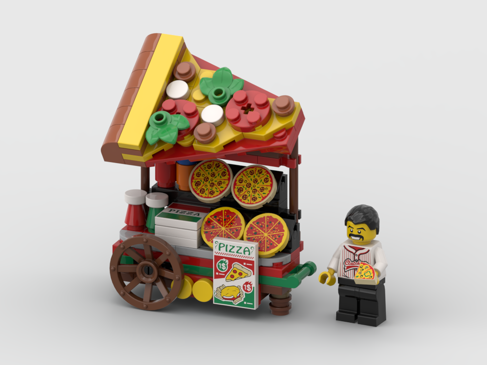 Lego Pizza Cart