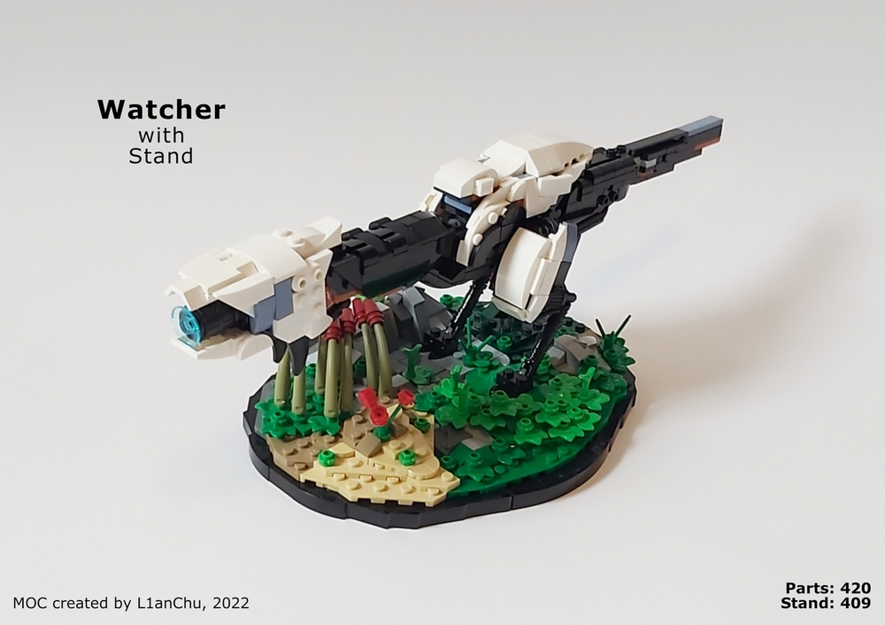 Lego Watcher with Stand (Horizon: Zero Dawn)