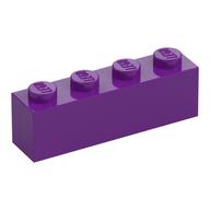Lego Brick 1 x 4 / Purple