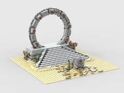 Stargate in Minifigure Scale