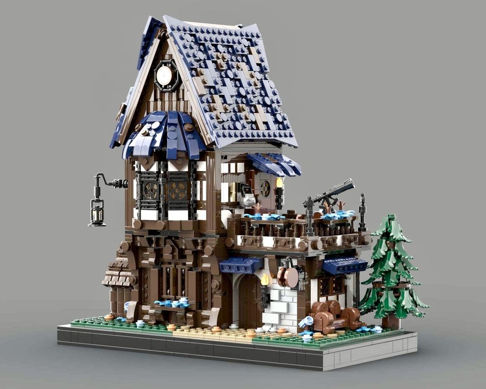 Lego Medieval Fantasy Tavern - Modular