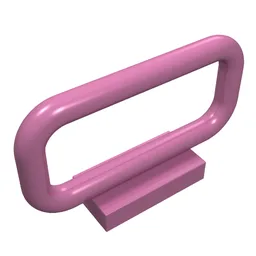 Bar 1 x 4 x 2 / Dark Pink