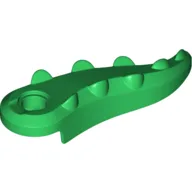 Animal Body Part, Alligator / Crocodile Tail with Hole / Green