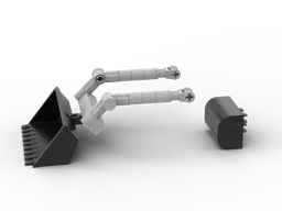 Shovel and weight for tractor