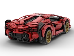 Lamborghini Sian FKP 37 - Rosso