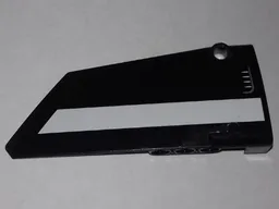 Technic, Panel Fairing #18 Large Smooth, Side B with White Stripe and Air Intake Grille Pattern (Sticker) - Set 9395