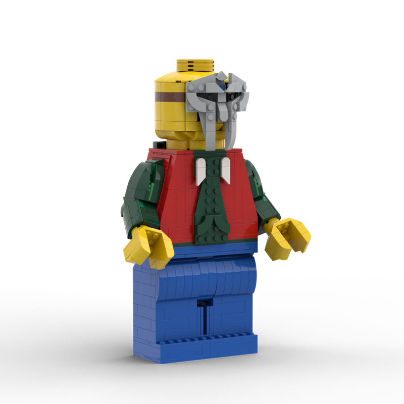 Lego MF -Mini Figure- DOOM Upscaled