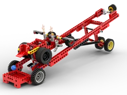 Car Clock - Lego Technic Kinetic Sculpture