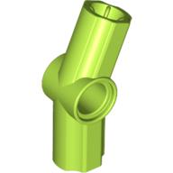 Lego Technic Axle and Pin Connector Angled #3 - 157.5° / Lime