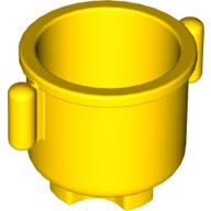 Lego Duplo Kettle with Closed Handles 2 x 2 x 1.5 / Yellow