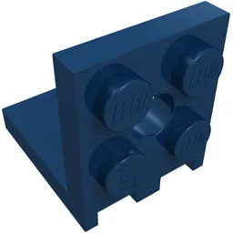 Bracket 2 x 2 - 2 x 2 / Dark Blue