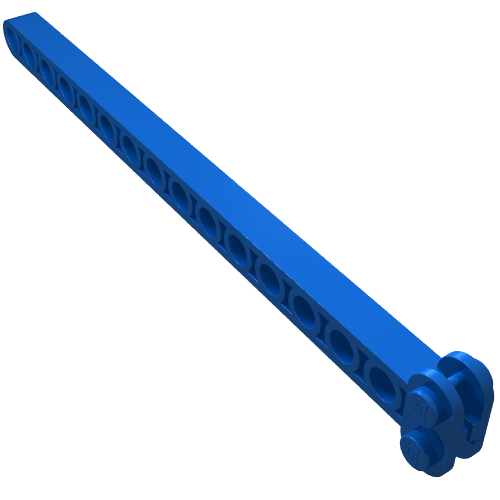 Lego Crane Arm Centre, 16 x 2 x 1 / Blue