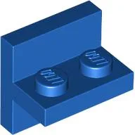 Bracket 2 x 2 with 1 x 2 Vertical Studs / Blue