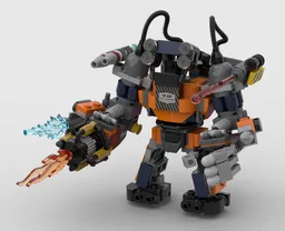 Rocket Racoon Styled Mech