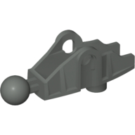 Lego Large Figure Skeletal, Limb, with Ball Joint (Rahkshi) / Dark Gray