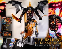 The Balrog of Khazad-dûm Ultimate MOC Set
