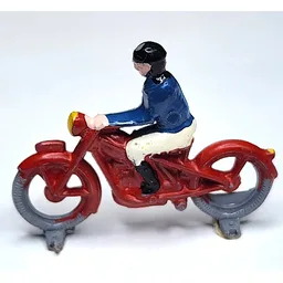 HO Scale Motorcycle, Touring / Red
