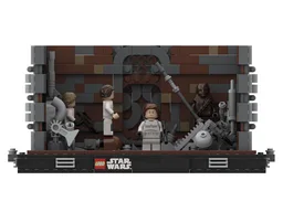 Opening Door for Death Star trash compactor