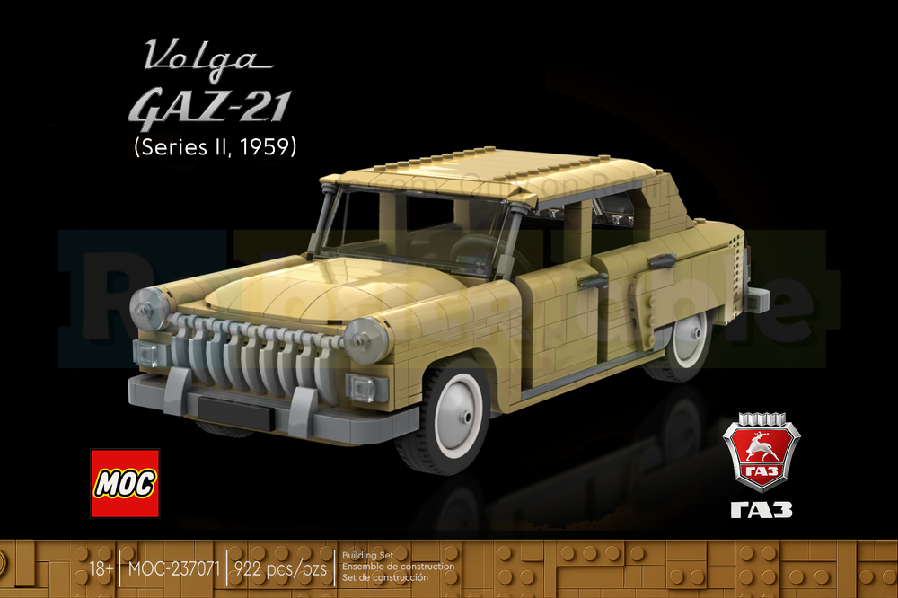 Lego 1959 Volga GAZ-21