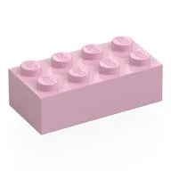 Brick 2 x 4 / Pink