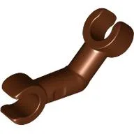 Arm Skeleton Bent with Clips at 90° [Vertical Grip] / Reddish Brown