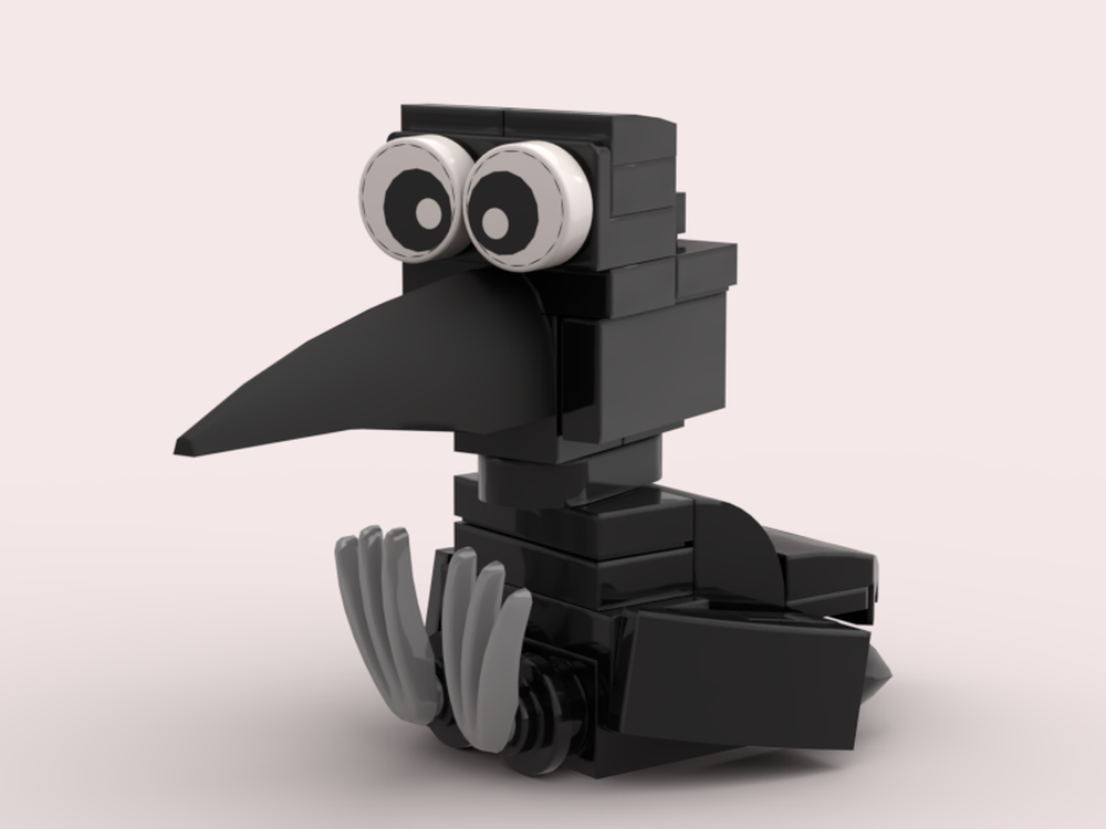 Lego Funny Birds: Raven
