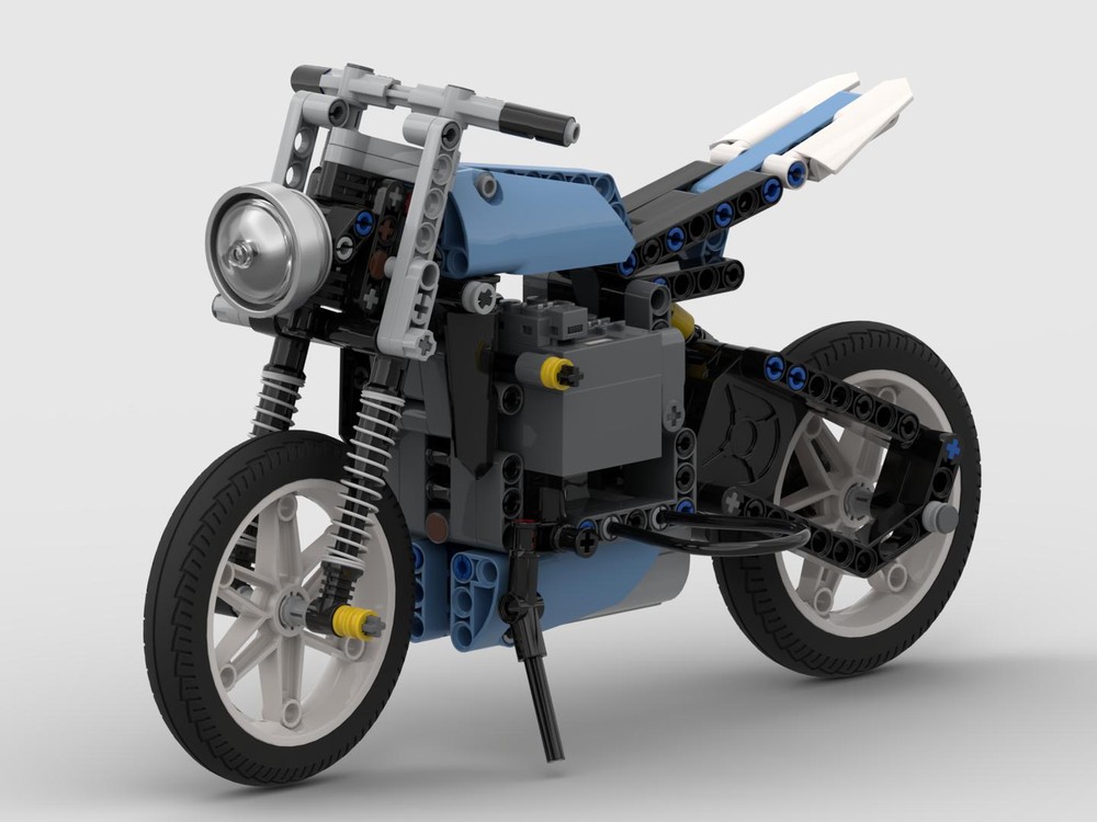 Lego Fast Street Bike (Self-balancing RC motorcycle)