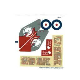 Sticker Sheet for Set 7307-1 / [No Color/Any Color]