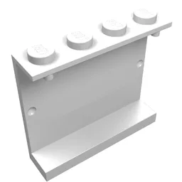 Panel 1 x 4 x 3 [Solid Studs] / White