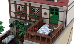 Bavarian Biergarten Corner