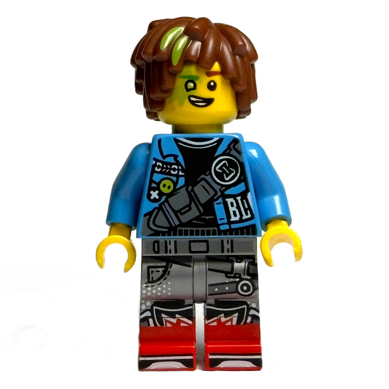 Lego Mateo, Dark Azure Torso