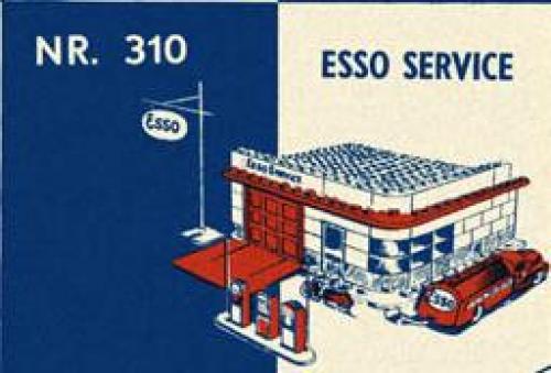 Lego ESSO Filling Station