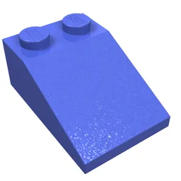 Brick Sloped 33° 3 x 2 / Royal Blue
