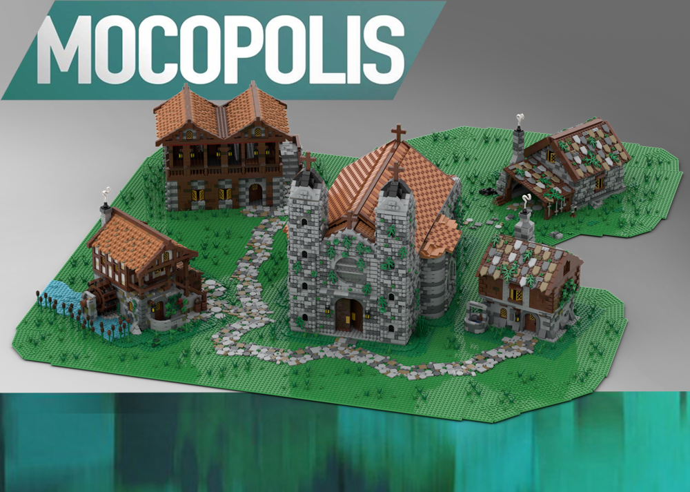 Lego Small Medieval Village