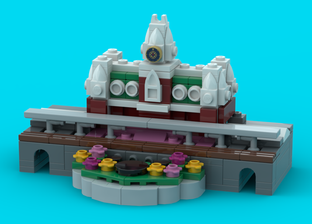 Lego Florida Railroad Main Street Station