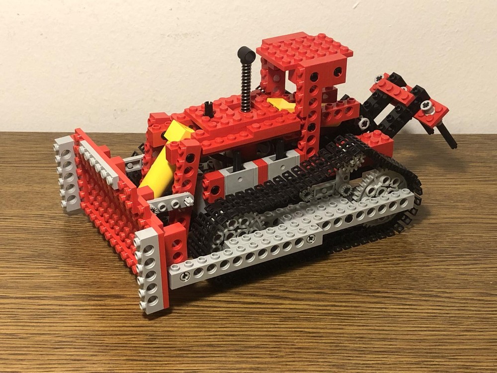 Lego 8851 Alternative C model Bulldozer