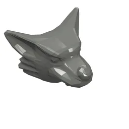 Mask, Werewolf / Dark Bluish Gray