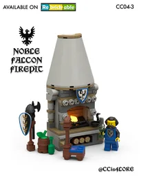 Noble falcon firepit
